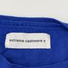 EXTREME CASHMERE 3910800180 Cashmere Cotton SS Knit Tops Not Written blueUsed