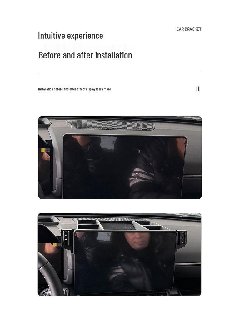 23-24 Haval H-DOG Gen 2 Phone Holder & Navigation Bracket