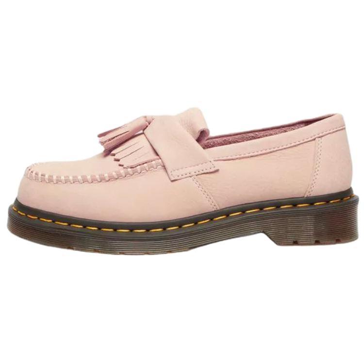 Dr. Martens Adrian Suede Slip-On Comfortable Loafers Unisex Loafers Pink 41080650