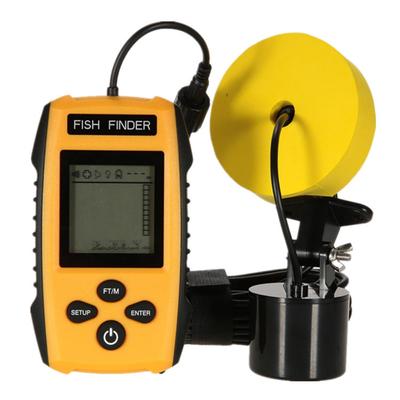 Buscador de peces portátil, Sonar para pesca en hielo, sonda, transductor de alarma, localizador de peces de 0,7-100m, accesorios para aparejos de pesca en hielo Echo