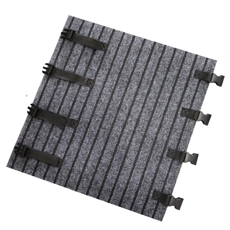 Adjustable Step Mat Protective Pad Nonslip Surfaces for Campers Trailer Motorhome Accessories 18'' Polyester