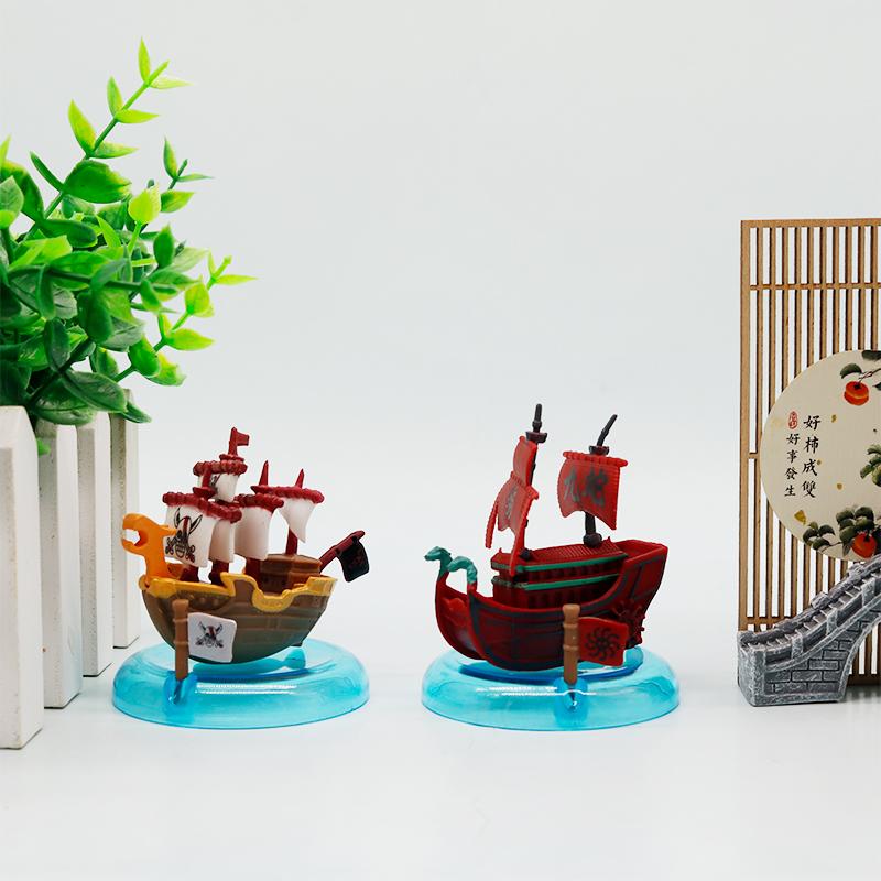 New One Piece Anime Thousand Sunny Pirate Ship Navy Going Merry Boat GK Model Collection Fashion Decor Toys Birthday Gifts