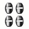 Zinc Alloy Car Door Lock Buckle Cover Protective Covers For VW GTI Polo Golf Passat Scirocco Tiguan Jetta T-ROC Touareg Taigo CC