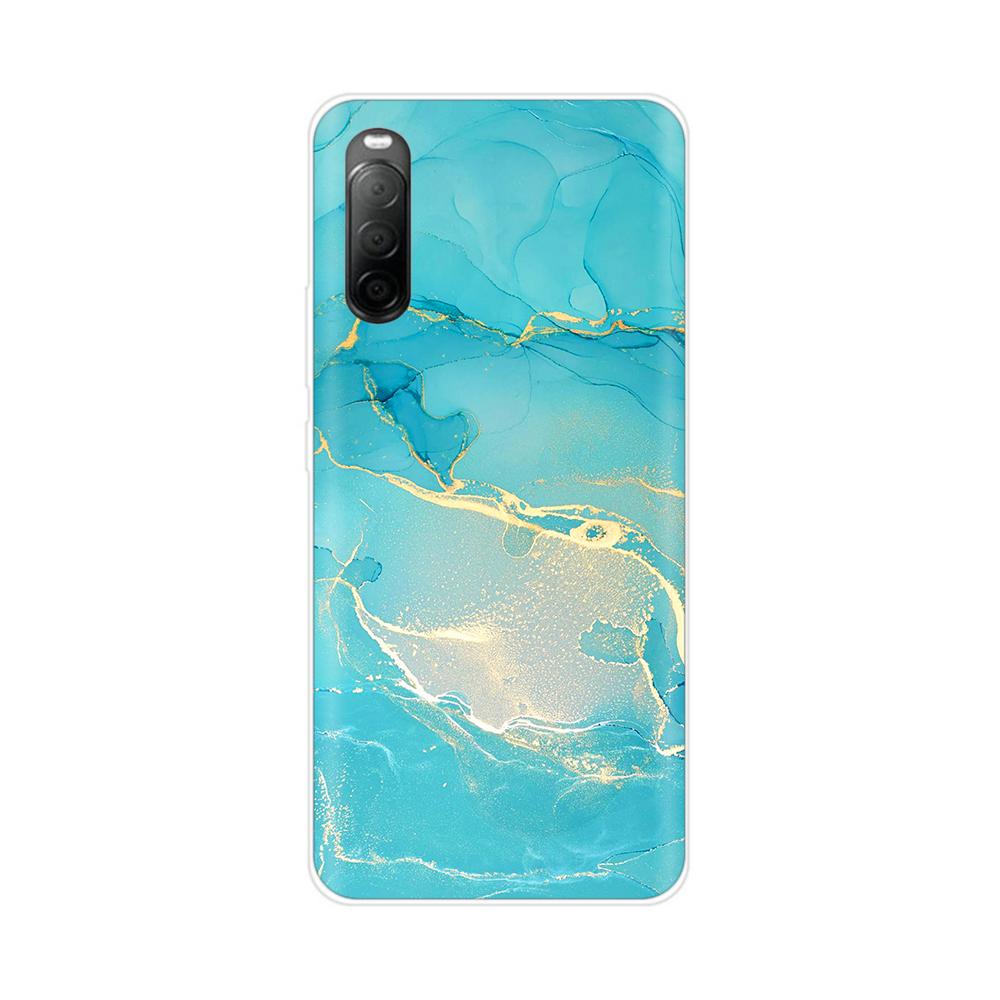 For SONY Xperia 10 iii 10 II Cases 10iii Soft TPU Silicone Bumper Phone Cases For Sony Xperia 10 II 10 III Cases Cover Fundas