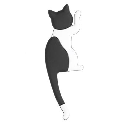 Buzdolabı Mıknatısı Sevimli Kedi Şekli Buzdolabı Mıknatısı Kanca Ev Mutfak için Buzdolabı DekorasyonuA01