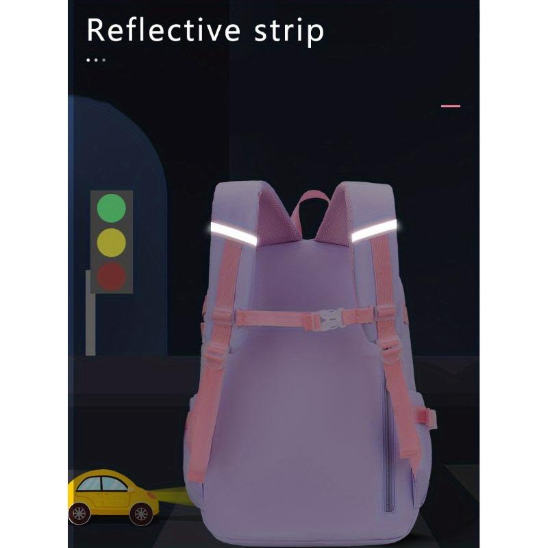 1pc New Cute Princess Style Little Rabbit Doll Backpack With Colorful Sequins, Primary School Girls Backpack, Cute Sweet Student Backpack