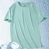 Short Sleeve T-Shirt Men'S Summer Ice Silk Versatile Half Sleeve Men'S Casual Large Size T-Shirt Men'S Quick Drying Loose Top Clothing T