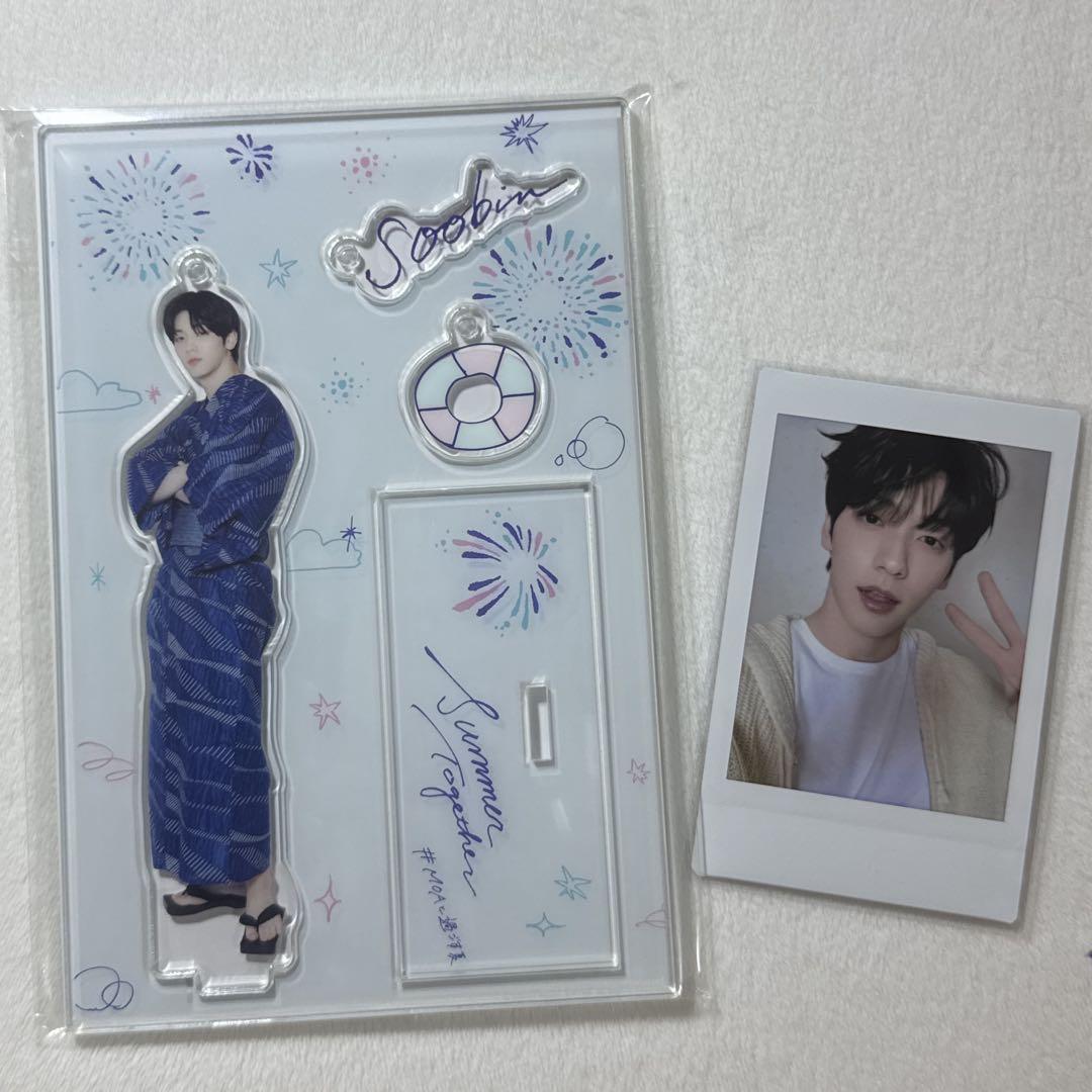 

[USED] TXT Summer Together Yukata Soobin Acrylic Stand Instax