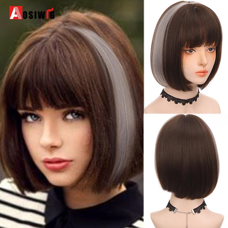 Parrucca Corta Caschetto Blu Per Cosplay - Fibra Kanekalon, Unisex, Per Feste E Travestimenti - Foto 11