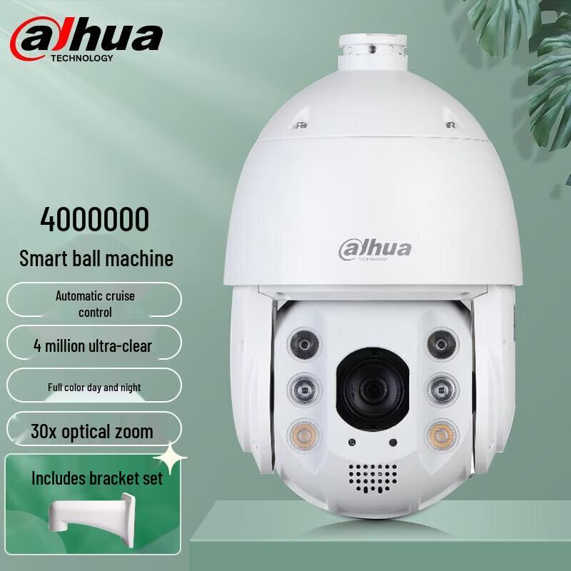 

Dahua 4MP 30x Zoom AI PTZ Dome Security Camera