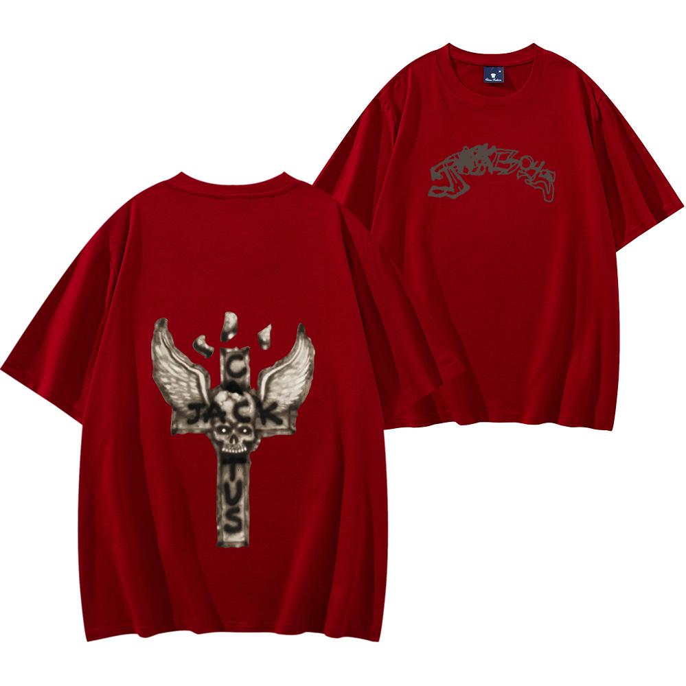 Travis Jackboys 2 Koszulka Astroworld Rapowa Koszulka Streetwear Graficzna Koszulka Hip Hop Koszulka Koncertowa W Stylu Vintage Unisex Rap Merch