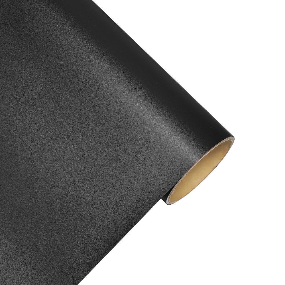 

PET Frosted/Stain/Matte/Glossy Black Series Car Film Wrapping Vinyl Decal Air Bubble Free Self Adhesive Auto Sticker Accessories 0.1Mx1.52M