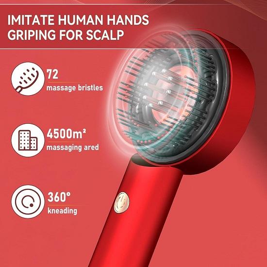 Red Light Therapy Lamp with 4 Heads, 3 In 1 Infrared Light Therapy Device, Adjustable Stand,  Near Infrared for Face, Body,