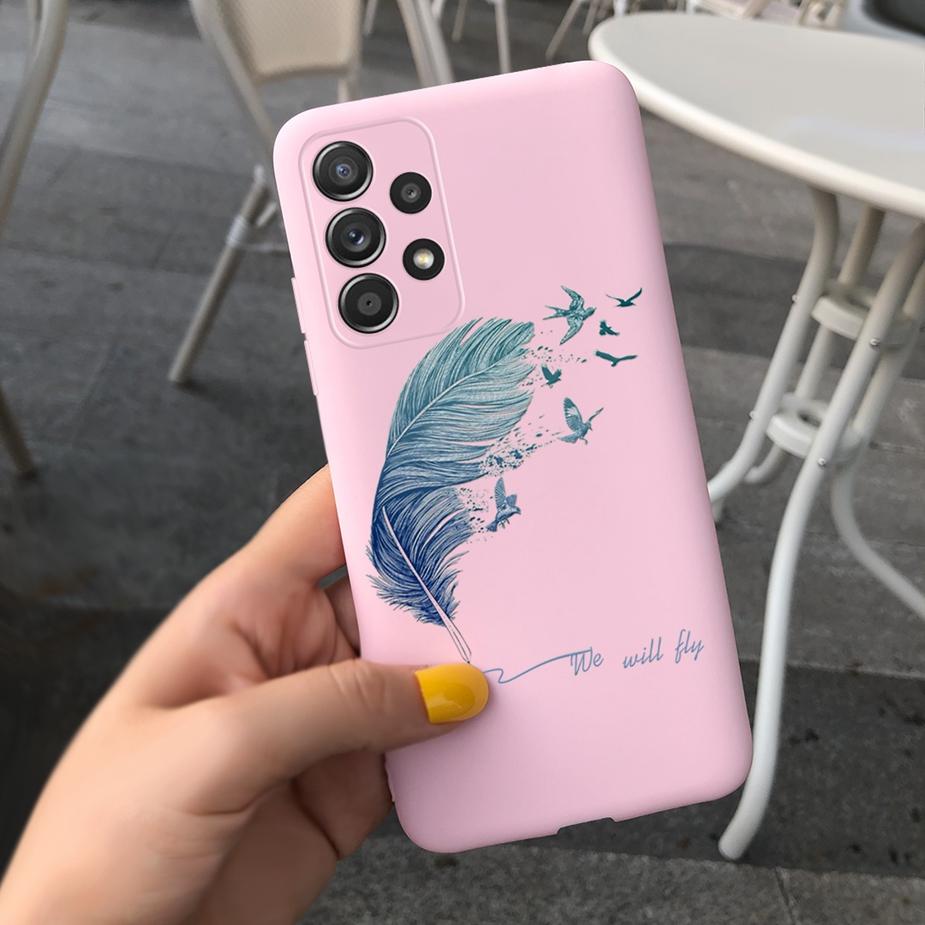 For Samsung Galaxy A23 Case SM-A235F Beautiful Girls Flowers Soft Silicone Case For Samsung A23 A 23 Back Cover GalaxyA23 Fundas