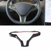 Car Accessories Inner Steering Wheel Cover Trim For Tesla Model X/S 2019-2021