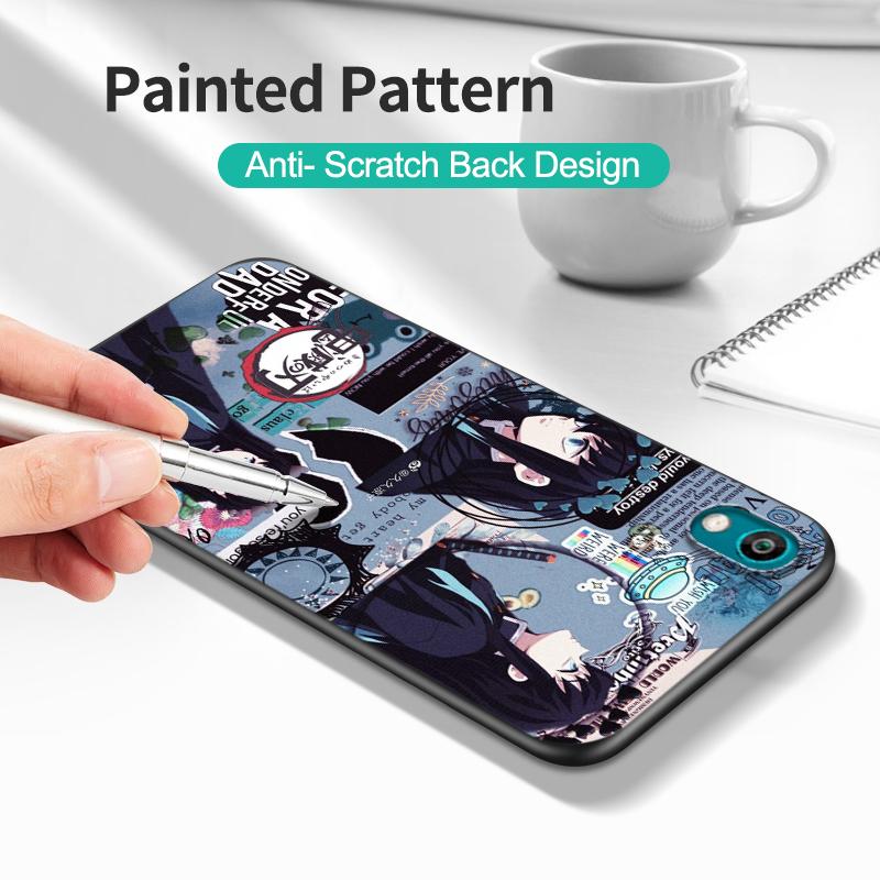 Black Tpu Case For Huawei P30 Lite P30 Pro P40 LITE E P Smart 2020 Cover Tokitou Muichirou