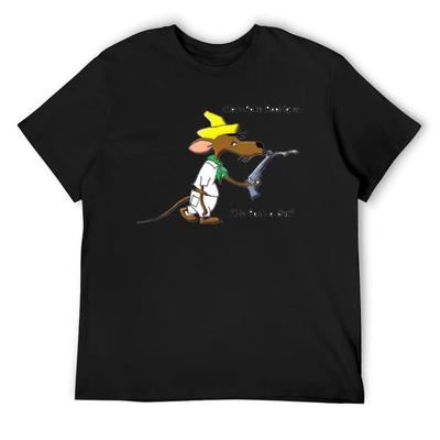 SlowPoke Rodriguez Pack Pistole T-Shirt Sommer 2025 Top-Geschenke für Freund Sonderanfertigungen Herren Grafik-T-Shirts