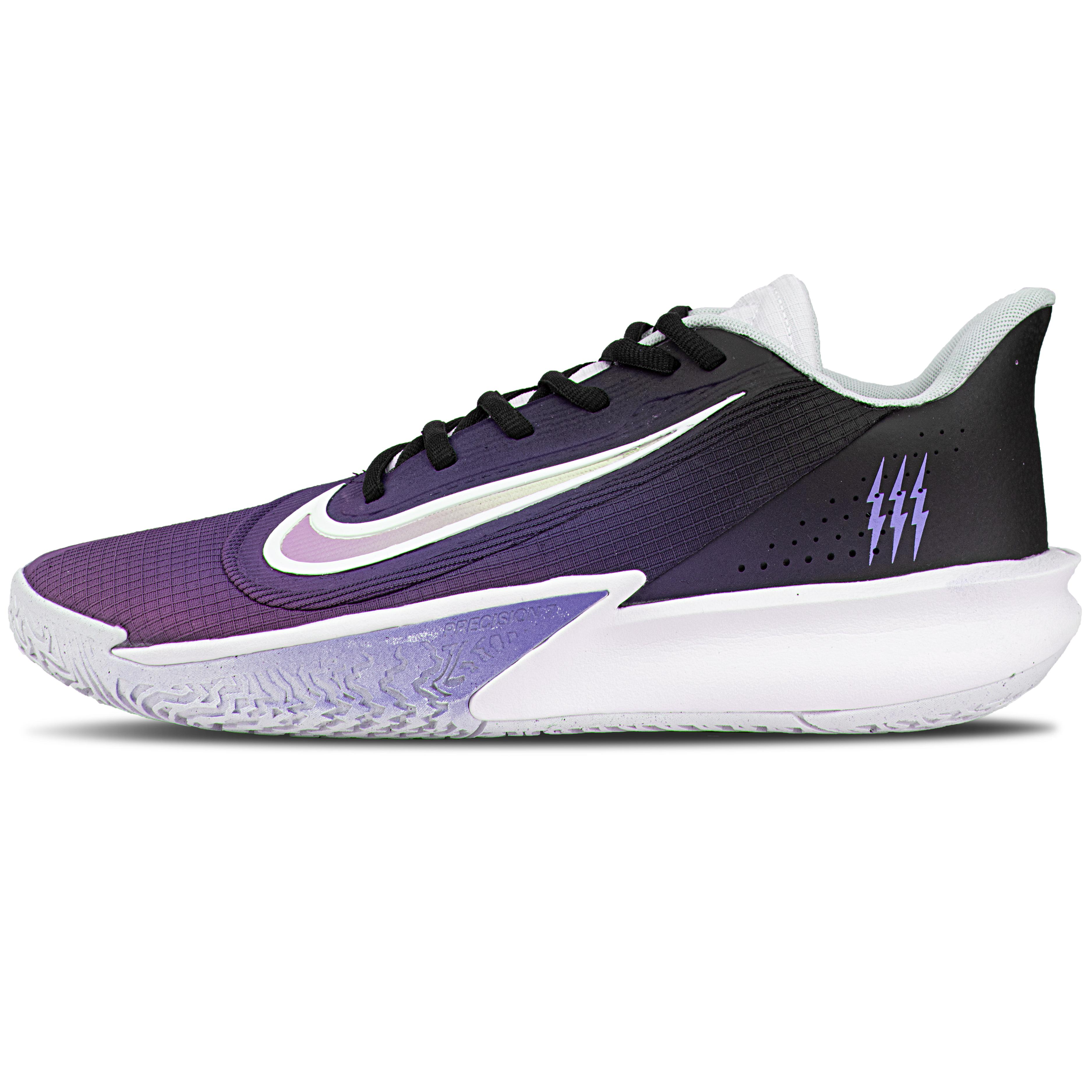 

Nike Precision 7 Abrasion Resistant Abrasion Resistant Low top Basketball Shoes Men s Black FN4322-100(Team845) 42