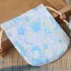 Floral Embroidery Flower Drawstring Bag Jewelry Packing Bag Festive Sugar Bag  Party
