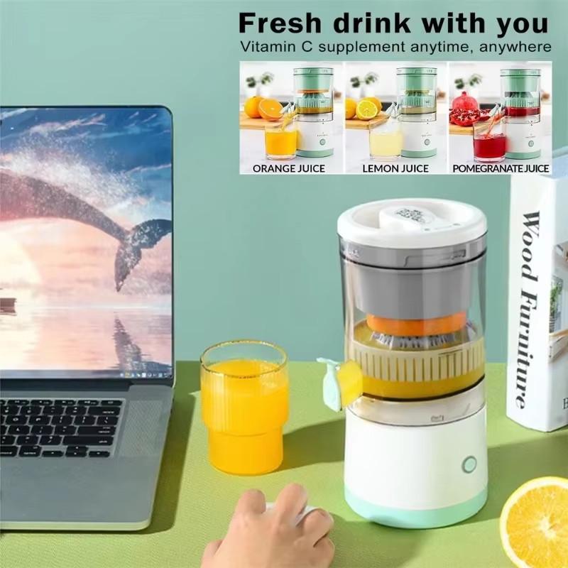 Kitchen Portable Orange Juice Extractor USB Rechargeable Small Household Juicer Multifunctional Electric Fruit Squeezer