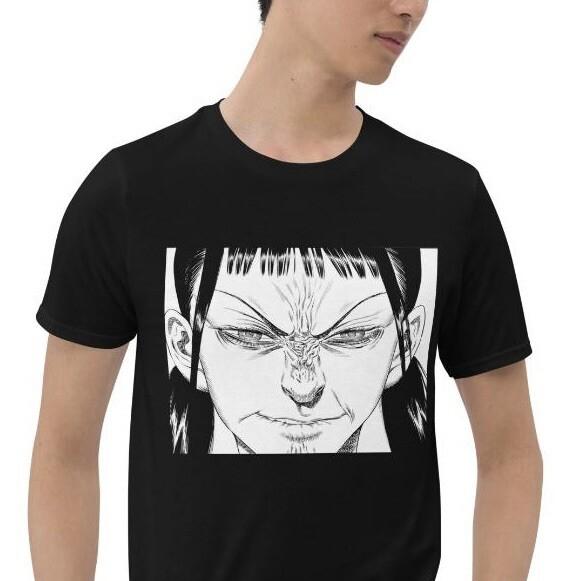 Creepy Anime Manga Girl Horror Short-Sleeve Unisex T-Shirt