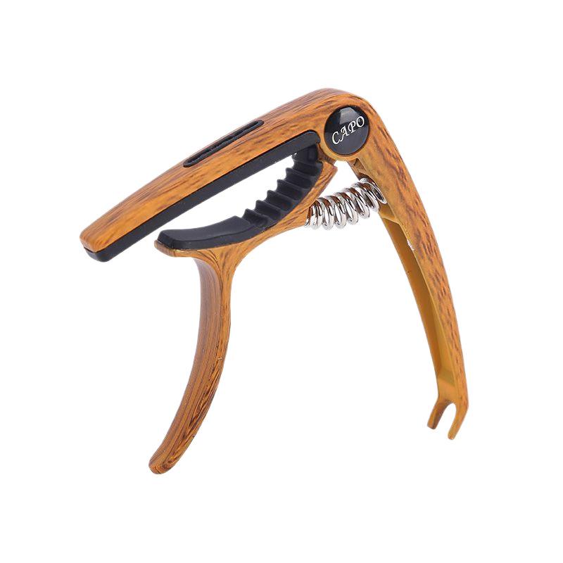 Profesionální kapodastr na kytaru pro folk, elektrickou, akustickou, klasickou, basovou kytaru a ukulele