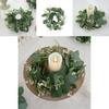 Faux Eucalyptus Garland Wedding Decor With Silk Screen Print For Home And Outdoor Use