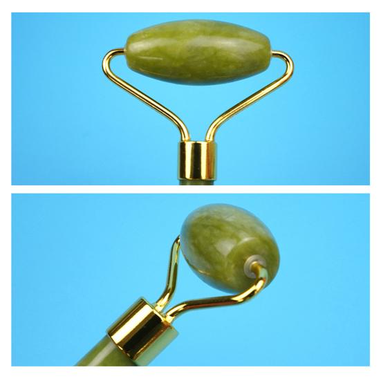 Natural Jade Scraping Board Roller Massager for Face Neck Body Eyes Facial Gua Sha Set Skin Care Scraping Tool for Improve Skin Condition