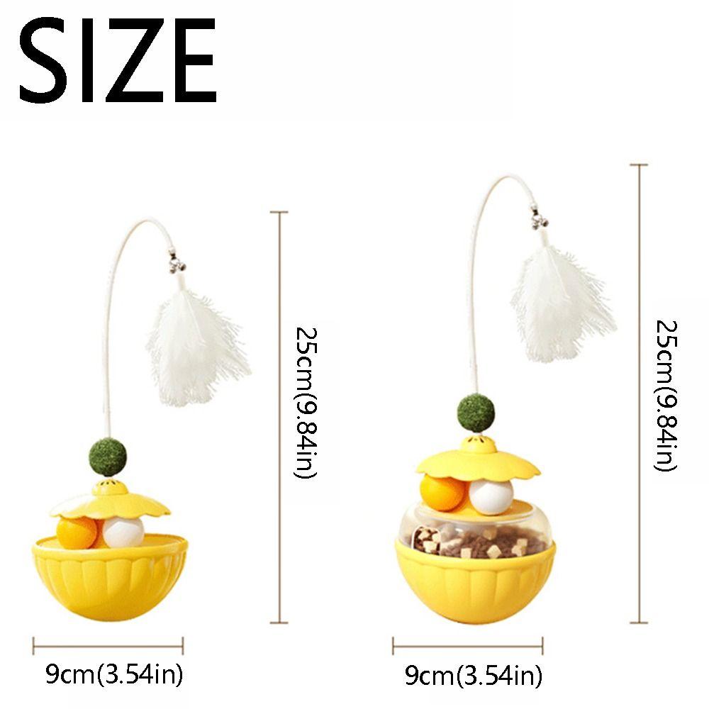 With Bells Cat Teaser Toy Long Pole Interactive Cat Toy Treat Dispenser  Daily Entertainment