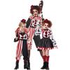 Game Theme Jester Costume For Women Adult Halloween Cosplay With Material For Stage Performances