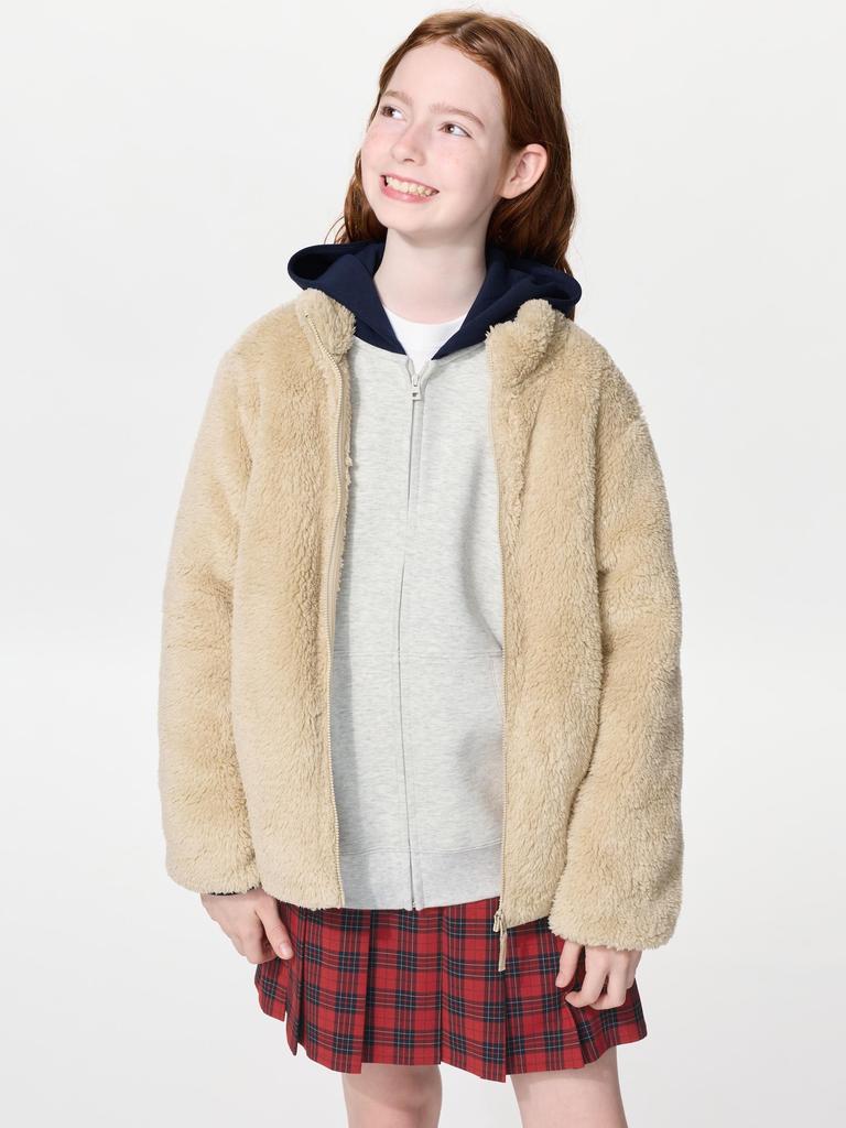 Uniqlo Kids Fluffy Fleece Full Zip Jacket