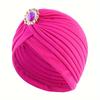 Damen Retro Ethno Kopftuch Hut Strass Kopftuch Hut