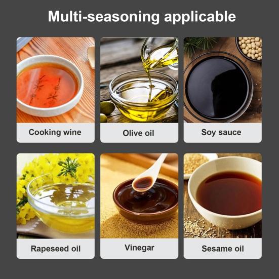 250ml skleněná láhev s rozprašovačem oleje na vaření, rozprašovač olivového oleje, rozprašovač do fritézy, salátové pečení, jemná mlha, ergonomická rukojeť, přenosná kuchyňská linka