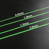 Luminous Silicone Glow Pipe 0.8/1/1.2/1.5/1.8/2mm Fishing Rig Hook Line Sleeves Rig Tubing Soft Line Tube Fishing Tackle