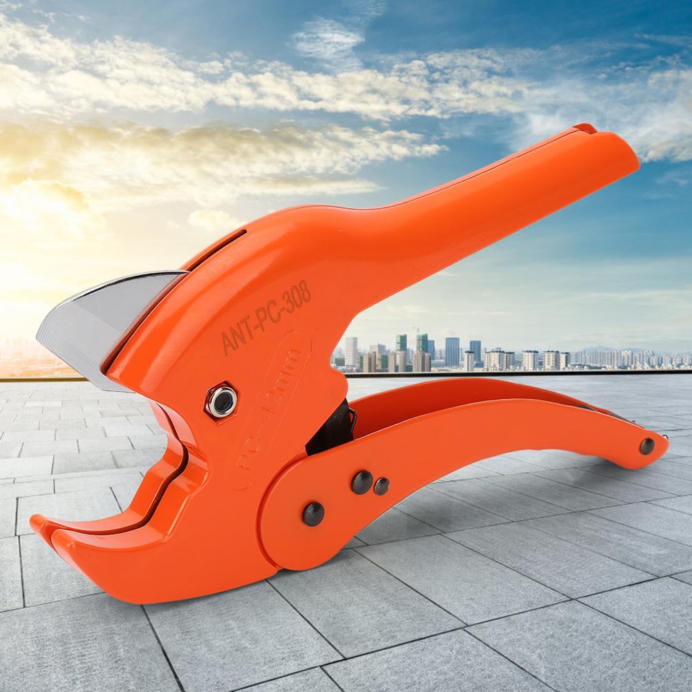Portable Pipe Cutter Plastic Polythene PPRCelsiusPVC Gas Pipe Water Hose Cutter Steel Blade (pc-303)