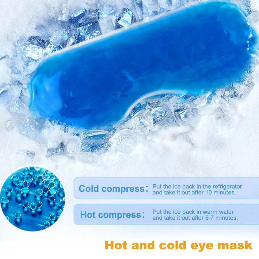 1Pcs Reusable Cold Hold Compress Eye Mask Gel Sleep Fatigue Relief Relaxation Eye Shade Patch Ice Bag Cold Gel Cooler Ice Pack