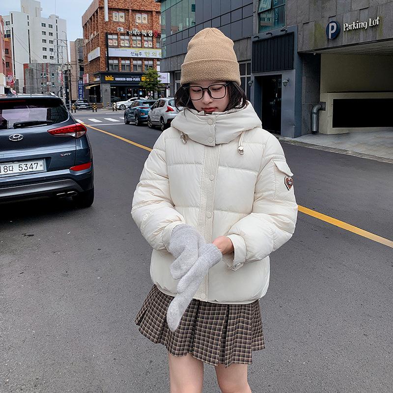 Winter 2025 New Women's Korean Version Thickened Warm and Windproof Fashion Hooded Cotton Jacket Women's Cotton Jacket