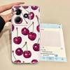 Fruit Cherry Soft Phone Cover Case for Xiaomi Redmi Note 14 Pro Plus 12 13C 14C 10S 11 11S 9 10 12S Note 13 A4