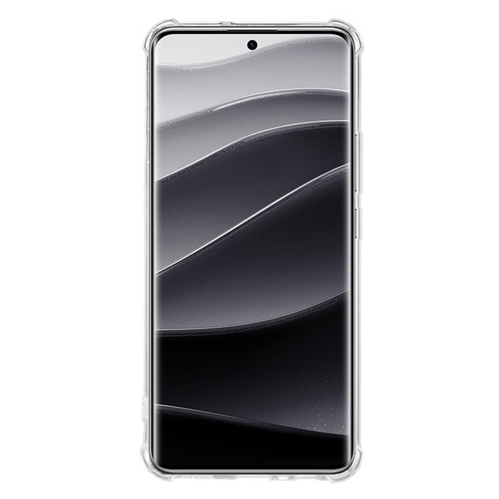 For Xiaomi Redmi Note 14 Pro+ 5G Clear Phone Case 1.5mm TPU Shockproof Phone Cover