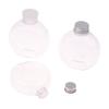 320/500Ml Flat Round Water Bottle Clear Milk Tea Coffee Bottle Drinking Bottles Portable Pet Juice Drink Bottle