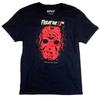 Freitag der 13. Jason Maske Camp Crystal Lake Herren Schwarzes T-Shirt