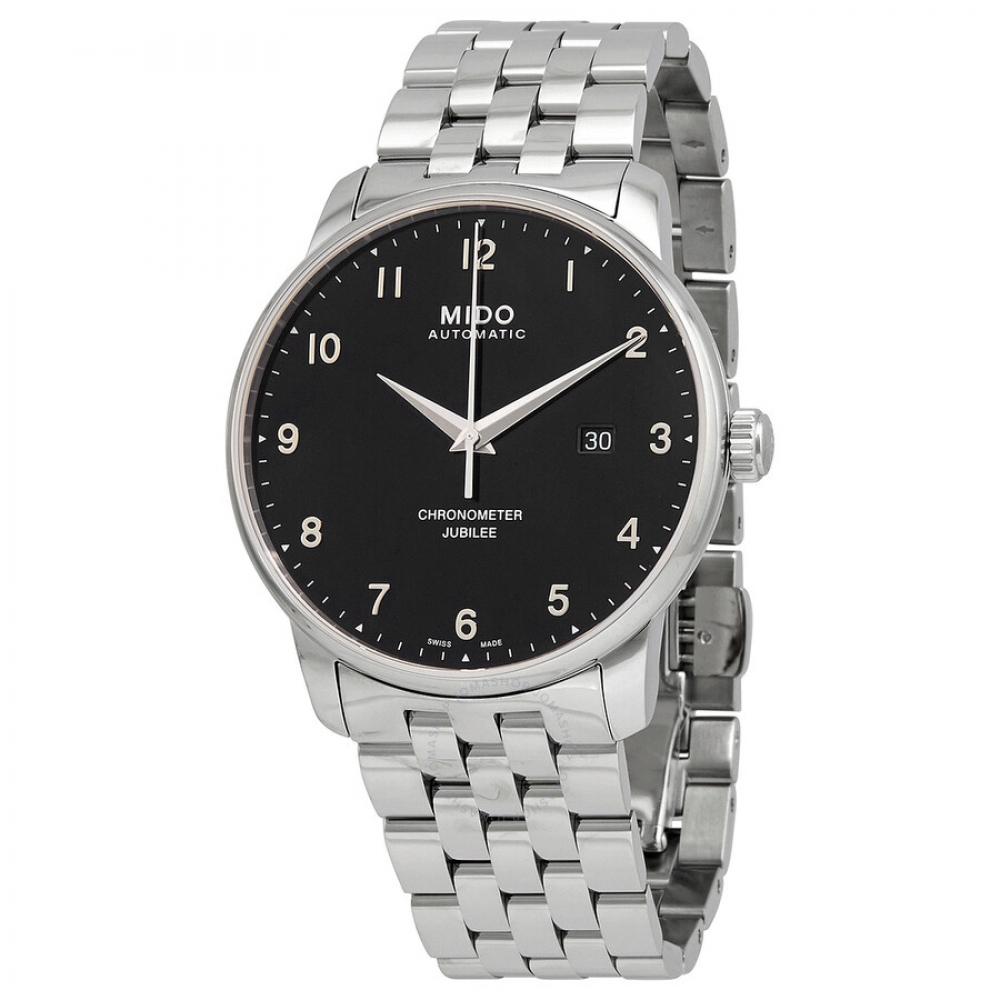

Mido Чоловічий годинник Baroncelli Jubilee Automatic Chronometer Black Dial M0376081105200