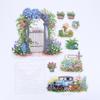 Acrylic Flower Table Top Diamond Painting Ornament Kits 5D DIY Diamond Art Tabletop Decorations DIY for Xmas Table Office Home