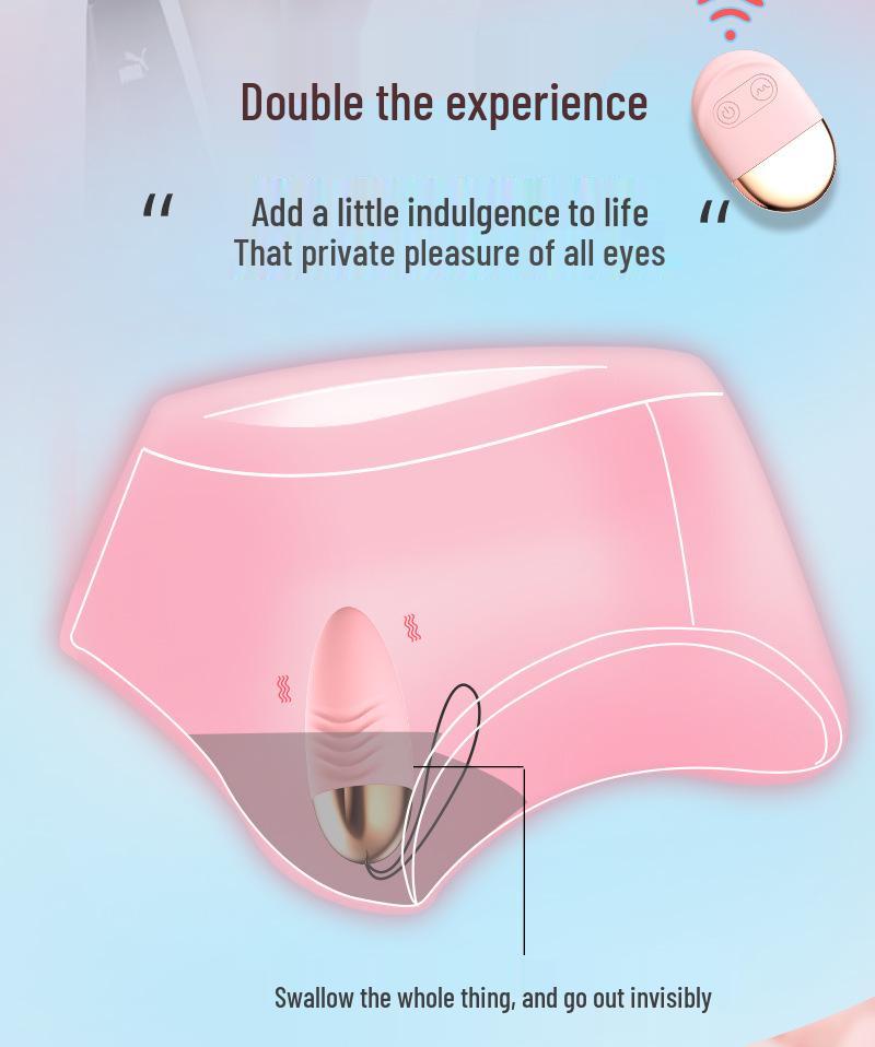 Comejoy Gladiator Wireless Remote Vibrating Egg - Variable Frequency Wearable Vibrator for Women