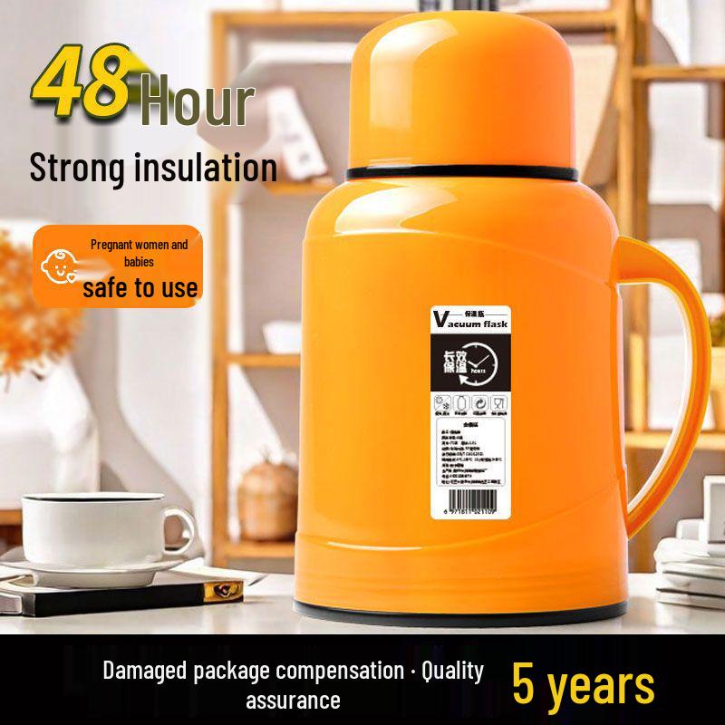 Insulated Portable Thermos Flask: Ideal for Home, Dorms, and Travel