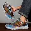 YRZL Mens Running Shoes Casual Sports Sneakers Lightweight Breathable Training Shoes Non Slip Comfortable Walking Shoes Athletic
