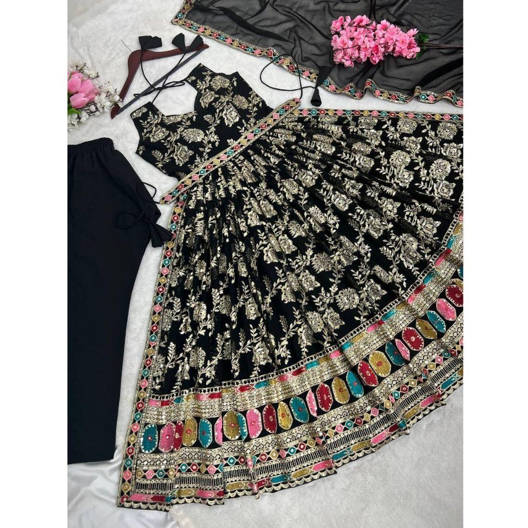 

Разработано платье высочайшего качества с тесно связанными дупаттами.