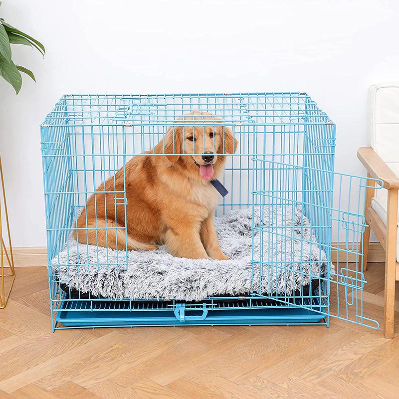 Plush Warm Dogs Sleeping Bed Mat Soft Fleece Pet Blanket Mat Detachable Cat Puppy Mat Cushion for Small Medium Large Dogs Bed