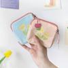 Napkin Storage Bag Coin Money Bags Women Change Storage Bag Lipstick Cosmetic Bag Tulip Coin Purse