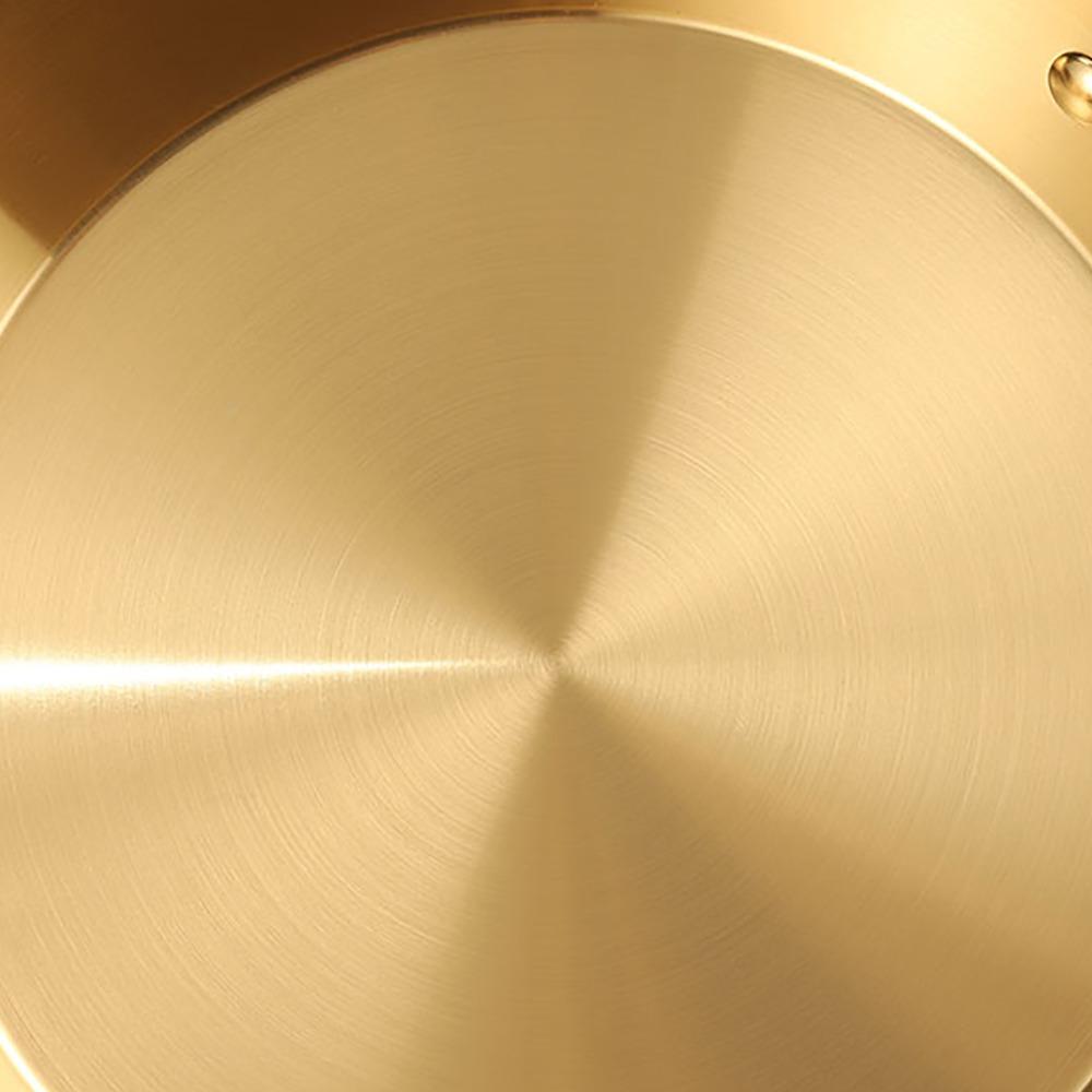 Nerezová pánev s dvojitým uchem Hluboká pánev Nádobí Pánev na paellu Domácnost Restaurace